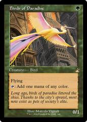 Birds of Paradise [Retro Frame] #344 Magic Ravnica Remastered Prices