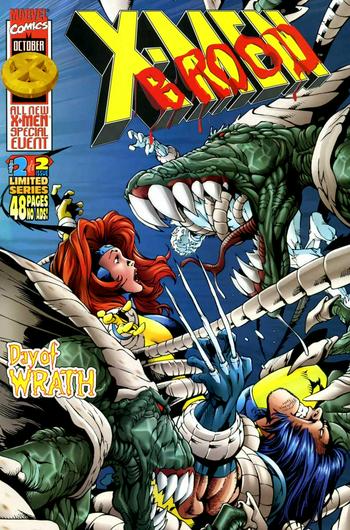 X-Men vs. The Brood #2 (1996) Cover Art