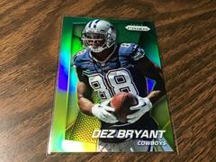 Dez Bryant [Green Prizm] #3 Football Cards 2014 Panini Prizm Prices