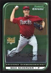 Max Scherzer #BDP33 Baseball Cards 2008 Bowman Chrome Draft Prices