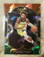 Anthony Edwards [Green Prizm] #61 Basketball Cards 2020 Panini Select Prices