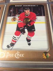 Brent Seabrook #117 Hockey Cards 2006 O Pee Chee Prices