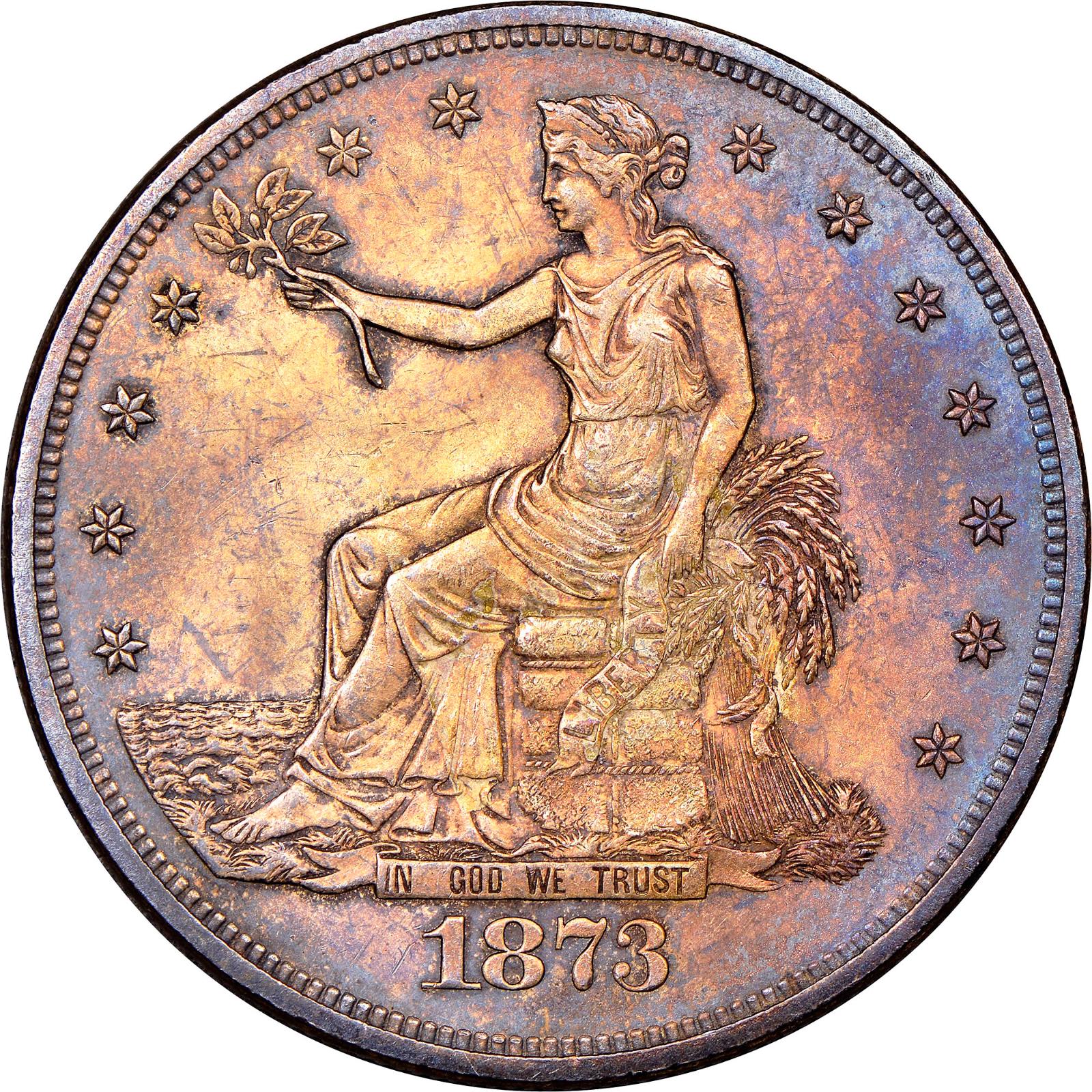 1873 Coins Trade Dollar