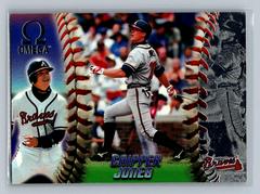 Chipper Jones #20 Baseball Cards 1998 Pacific Omega Prices