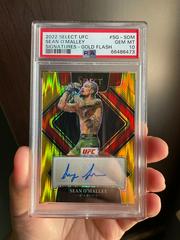 Sean O'Malley [Gold Flash] #SG-SOM Ufc Cards 2022 Panini Select UFC Signatures Prices