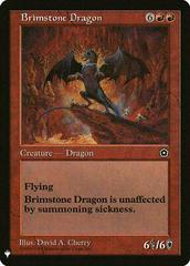 Brimstone Dragon Magic Mystery Booster Prices