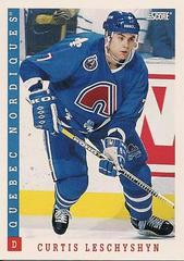 Curtis Leschyshyn #42 Hockey Cards 1993 Score Prices