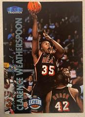 Clarence Weatherspoon #172 Basketball Cards 1999 Fleer Tradition Prices