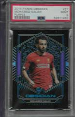 Mohamed Salah [Purple] Soccer Cards 2019 Panini Obsidian Prices