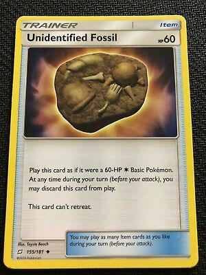 Unidentified Fossil #155 Prices | Pokemon Team Up | Pokemon Cards