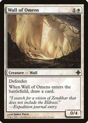 Wall of Omens [Foil] Magic Rise of the Eldrazi Prices