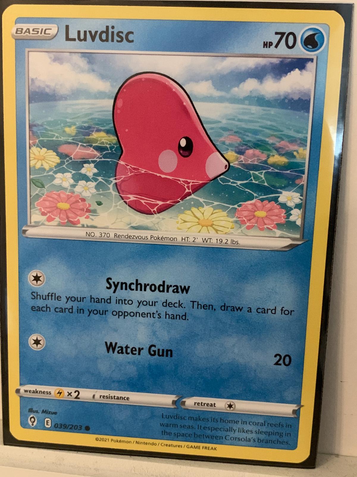 Luvdisc | Ungraded | Pokemon Evolving Skies