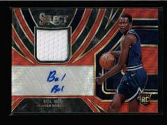 Bol Bol [Red Wave] Basketball Cards 2019 Panini Select Rookie Jersey Autographs Prices
