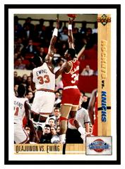 Olajuwon vs. Ewing Basketball Cards 1991 Upper Deck Prices