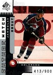 Jaroslav Obsut Hockey Cards 2001 SP Authentic Prices