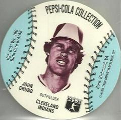 John Grubb Baseball Cards 1977 Pepsi Cola Baseball Stars Discs Prices