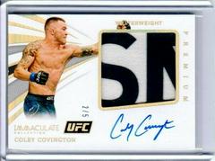 Colby Covington Ufc Cards 2021 Panini Immaculate UFC Premium Memorabilia Autographs Prices