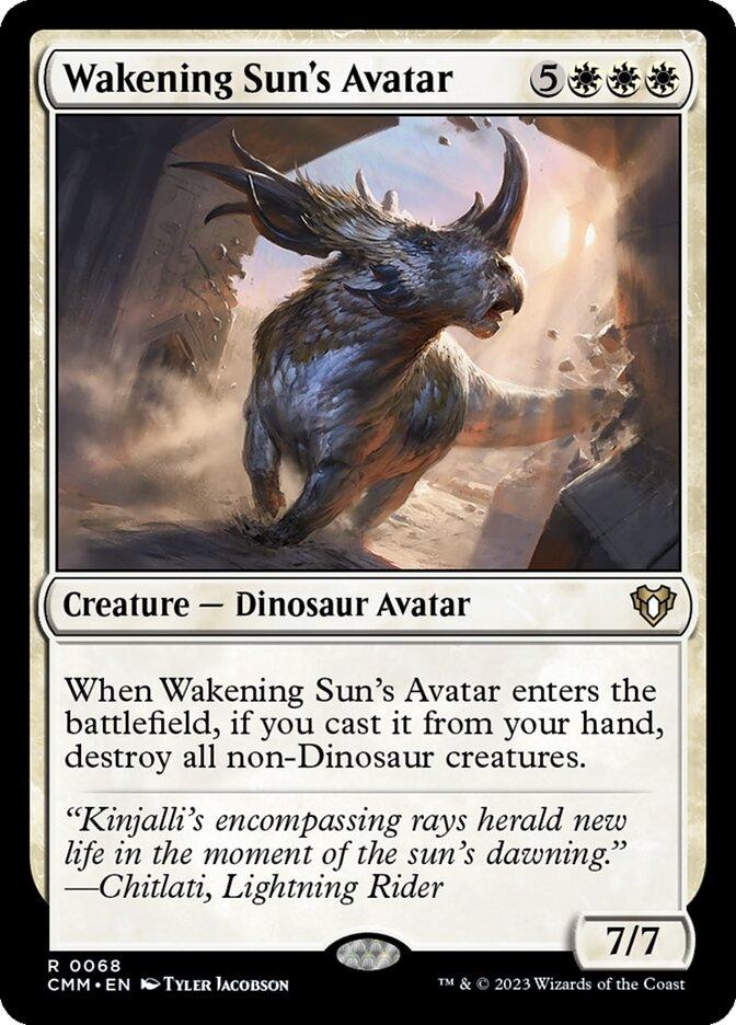 Wakening Sun's Avatar #68 Magic Commander Masters