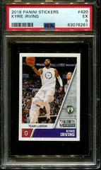 Kyrie Irving Basketball Cards 2018 Panini Stickers Prices