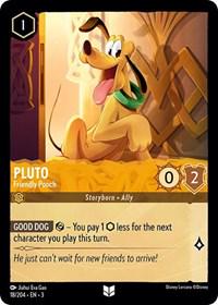 Pluto - Friendly Pooch #18 Lorcana Into the Inklands