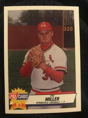 Eric Miller #1848 Baseball Cards 1993 Fleer ProCards Prices