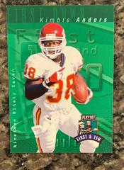 Kimble Anders #214 Football Cards 1997 Playoff 1st & 10 Prices