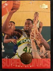 Shawn Kemp [Electric Court Silver] Basketball Cards 1995 Upper Deck Prices