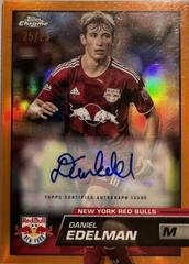 Daniel Edelman [Autograph Orange] Soccer Cards 2023 Topps Chrome MLS Prices