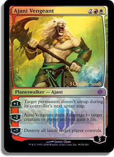 Ajani Vengeant [Pre-Release] Magic Shards of Alara