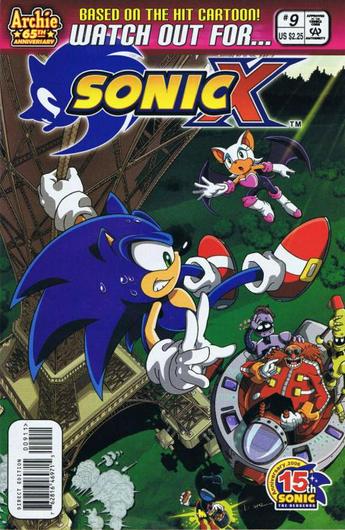 Sonic X #9 (2006) Cover Art