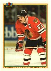 Dirk Graham #8 Hockey Cards 1990 Bowman Tiffany Prices