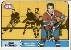 Henri Richard Hockey Cards 1968 Topps Prices