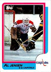 Al Jensen #135 Hockey Cards 1986 Topps Prices