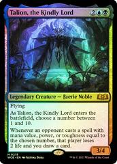 Talion, the Kindly Lord [Foil] #215 Magic Wilds of Eldraine Prices