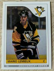 Mario Lemieux Hockey Cards 1992 O-Pee-Chee 25th Anniversary Inserts Prices