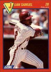 Juan Samuel Baseball Cards 1989 Score Superstars Prices