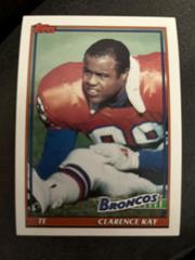 Clarence Kay #558 Football Cards 1991 Topps Prices