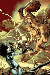 Swords of Sorrow: Red Sonja and Jungle Girl [Anacleto Virgin] #3 (2015) Comic Books Swords of Sorrow Prices
