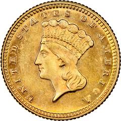 1871 [PROOF] Coins Gold Dollar Prices