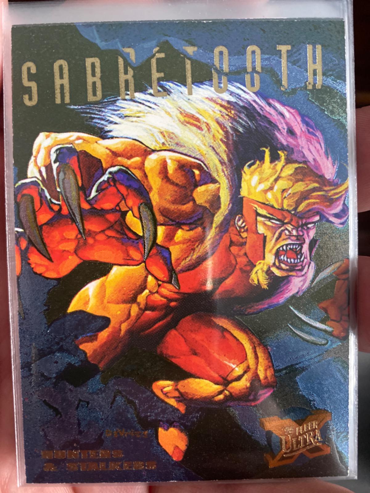 Sabretooth #6 Marvel 1995 Ultra X-Men Hunters Stalkers