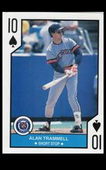 Alan Trammell [10 of Spades] Baseball Cards 1990 U.S. Playing Card All Stars Prices