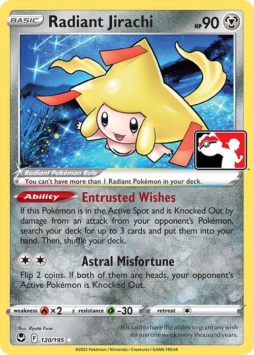 Radiant Jirachi [Prize Pack] #120 Pokemon Silver Tempest