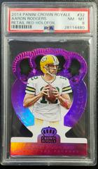 Aaron Rodgers [Retail Red Holofoil] #32 Football Cards 2014 Panini Crown Royale Prices