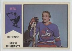 Heikki Riihiranta Hockey Cards 1974 O-Pee-Chee WHA Prices