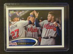 Freddie Freeman [Variation Dugout] #215 Baseball Cards 2012 Topps Prices