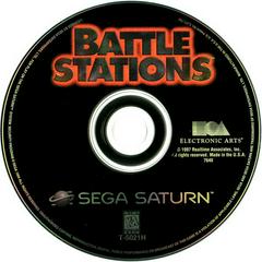 Battle Stations - Disc | Battle Stations Sega Saturn