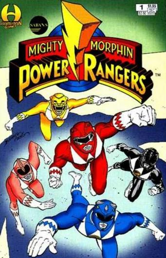 Saban's Mighty Morphin Power Rangers #1 (1994) Cover Art