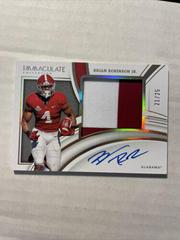 Brian Robinson Jr. [Gold] #RA-BRJ Football Cards 2022 Panini Immaculate Collegiate Rookie Autographs Prices