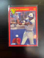 Tony Fernandez #53 Baseball Cards 1989 Score Superstars Prices