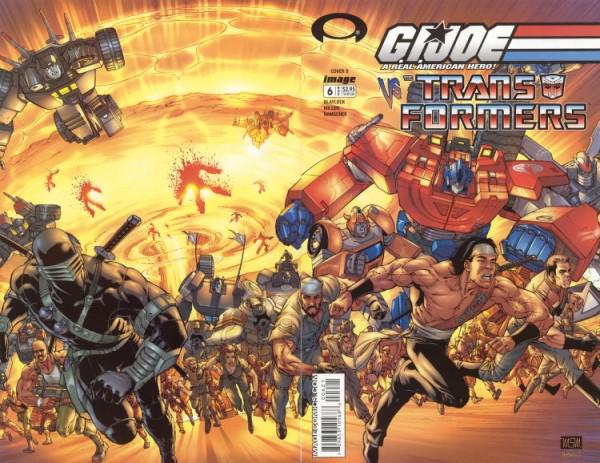 G.I. Joe vs. the Transformers [B] #6 (2004) Comic Books G.I. Joe Vs. The Transformers